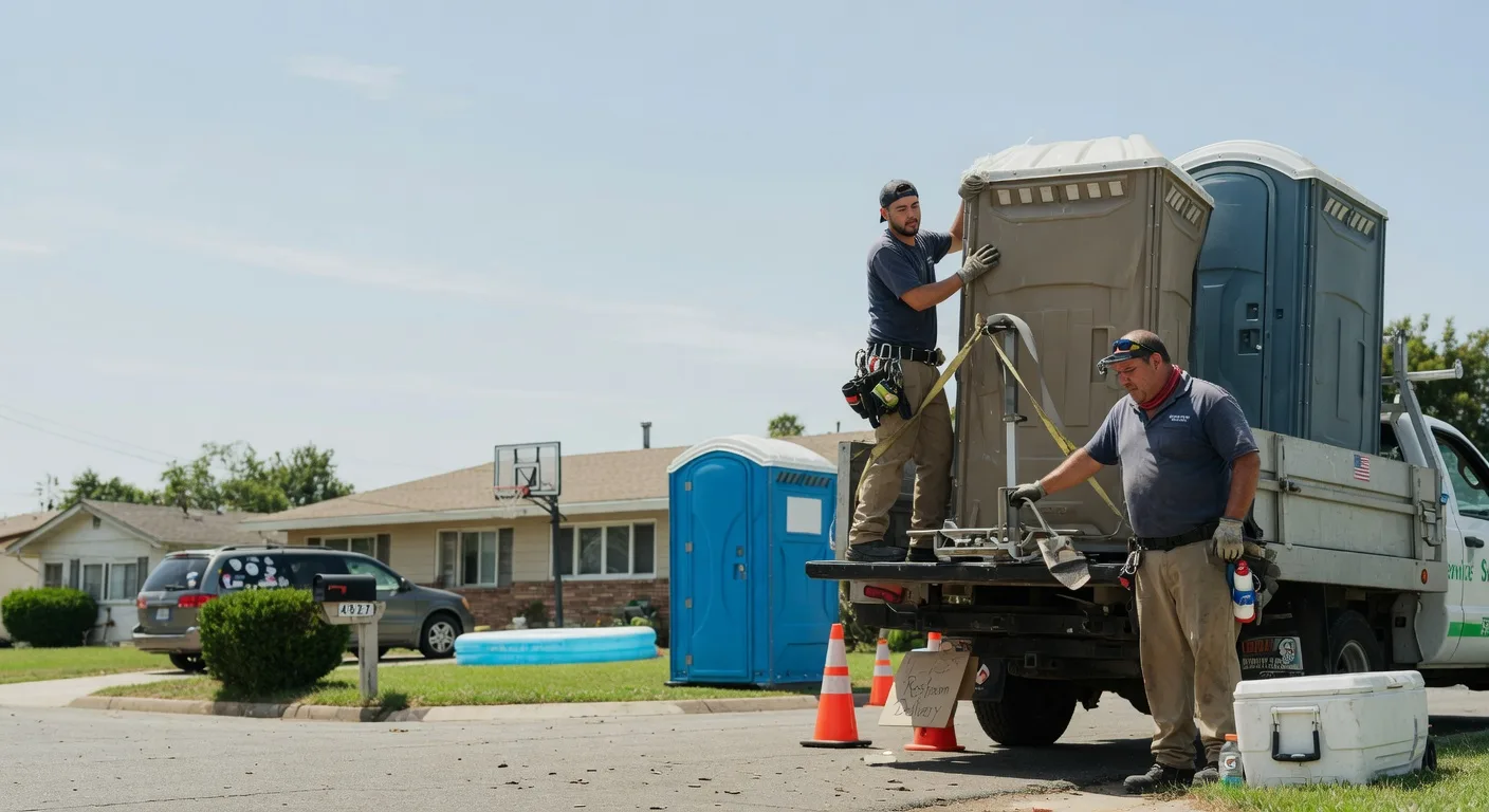 Porta Potty Rental in Ingram, TX near me